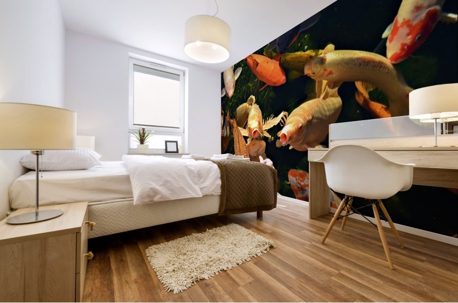 Many Koi Mural print