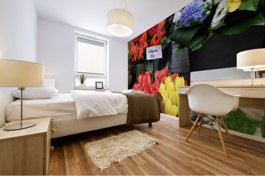 Tulipani Mural print