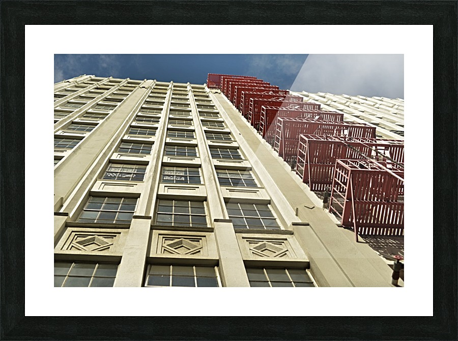 Straight Up Picture Frame print