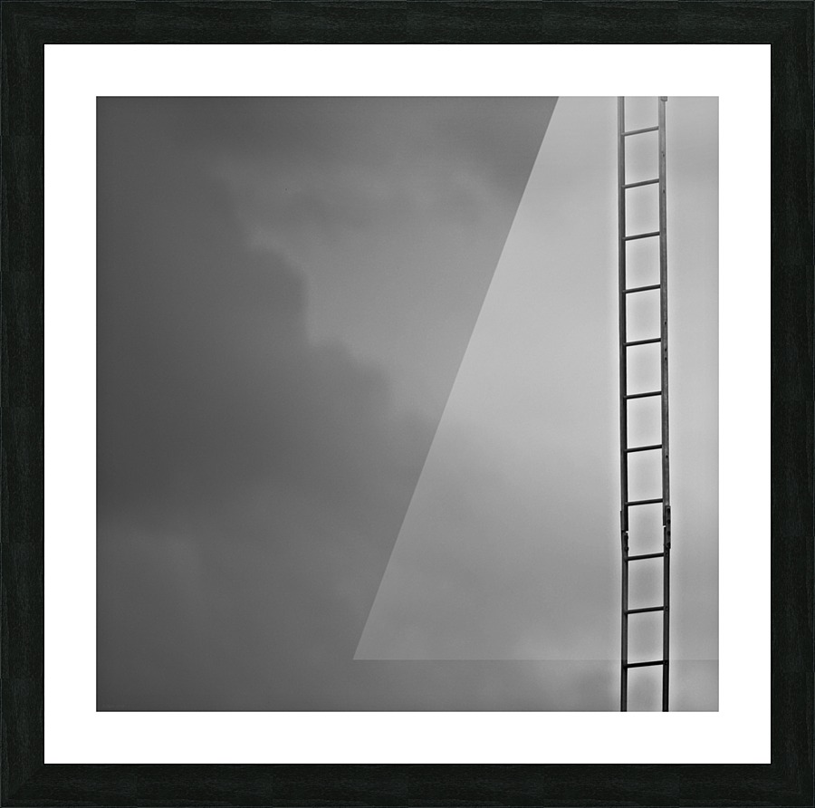 Ladder to Nowhere Picture Frame print