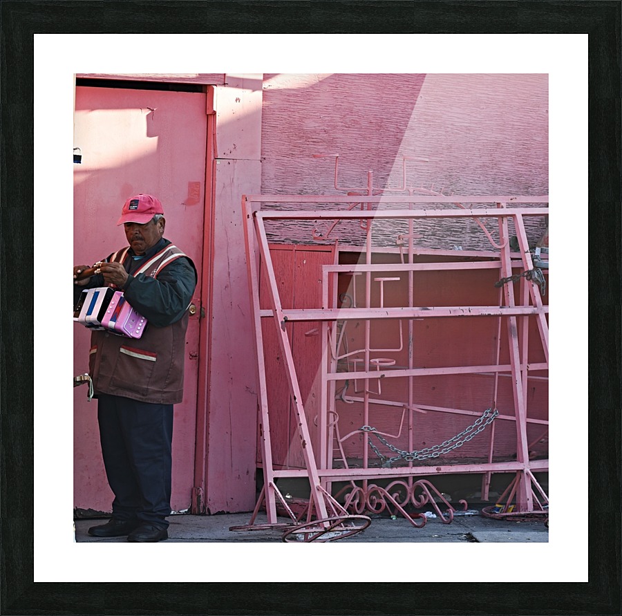 Tijuana Pink Picture Frame print