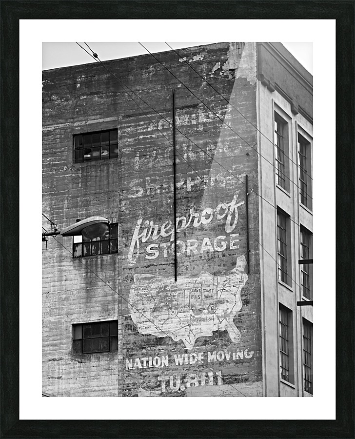 Vintage Ads Picture Frame print