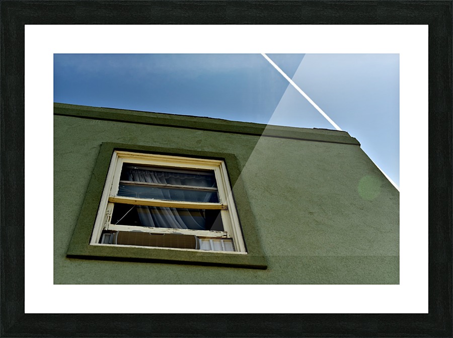 Green Building Picture Frame print