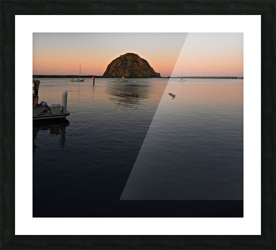 Morro Bay Picture Frame print