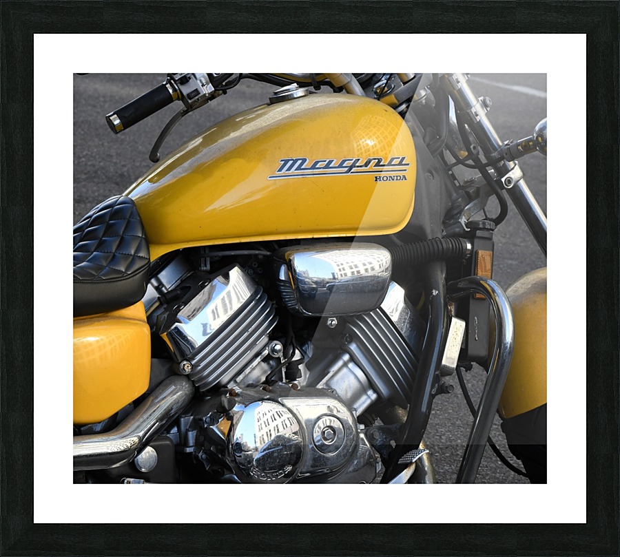 Yellow Ride Picture Frame print