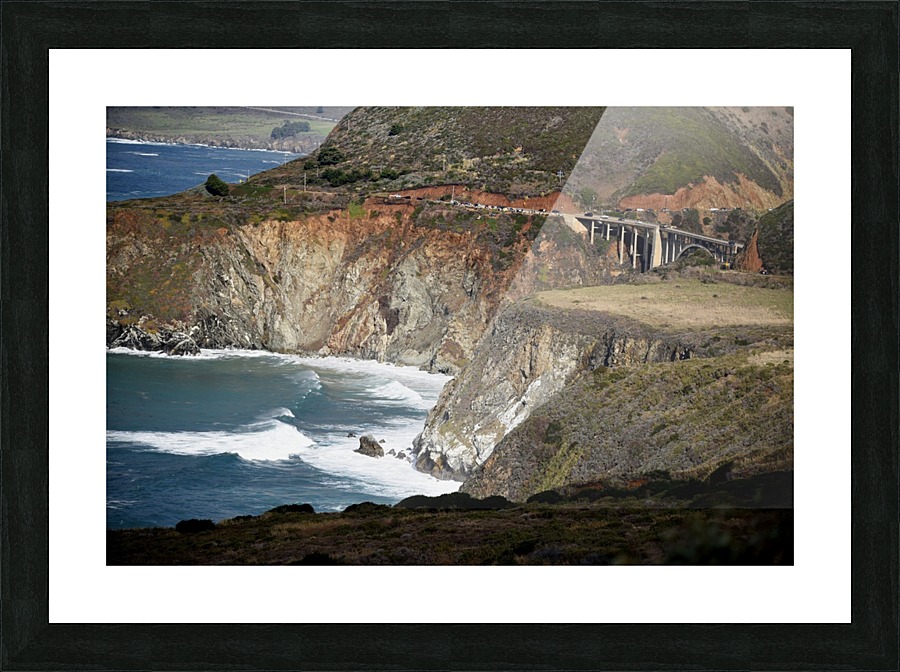 Bixby Bridge Picture Frame print