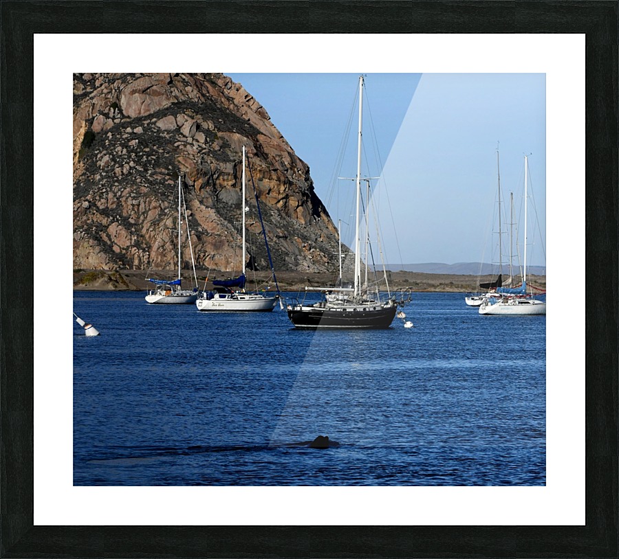 Morro Rock Picture Frame print