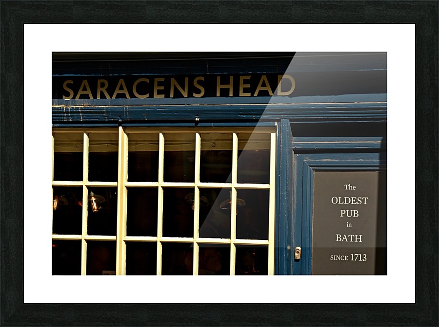 Saracens Head Picture Frame print