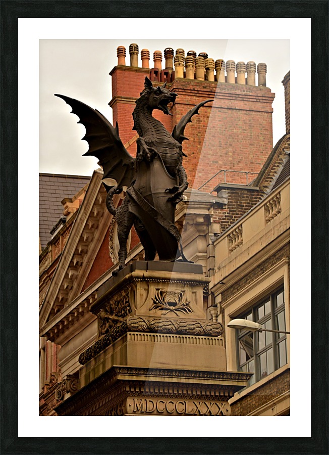 St.Georges Dragon Picture Frame print