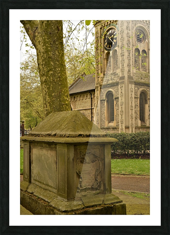 England Picture Frame print