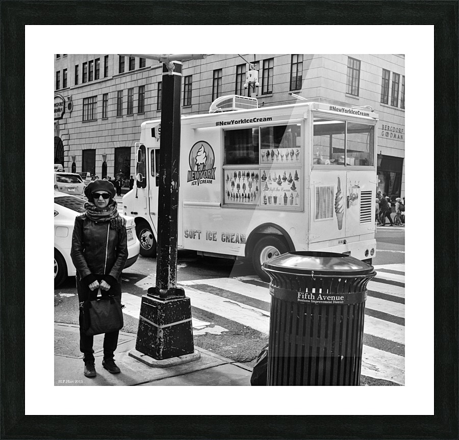 NY Ice Cream Picture Frame print