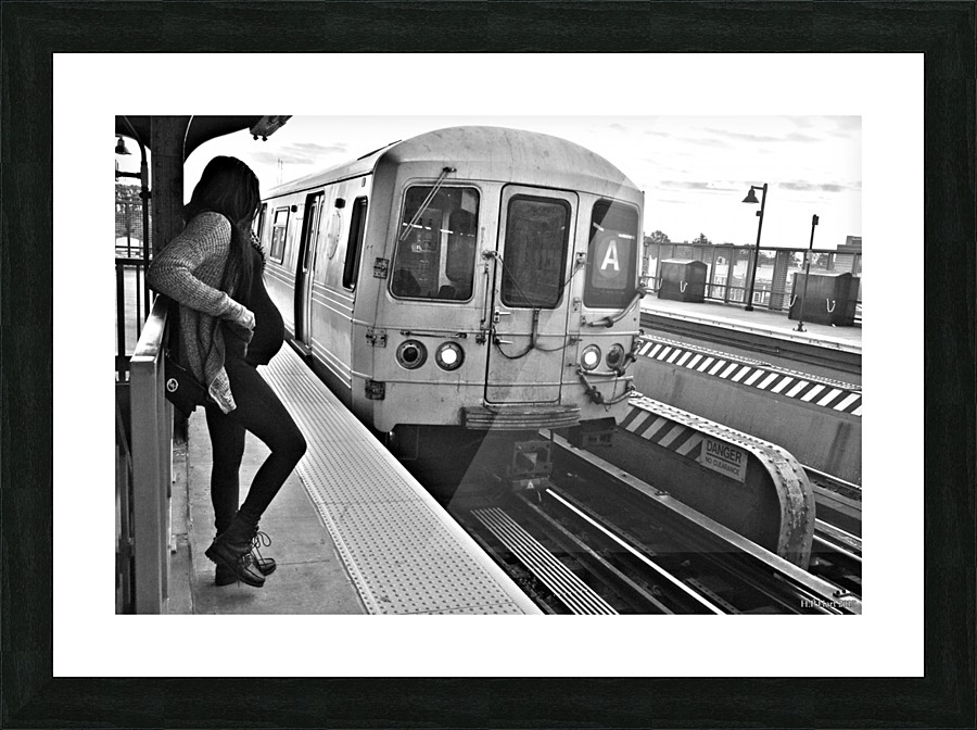 Take The A Train Picture Frame print