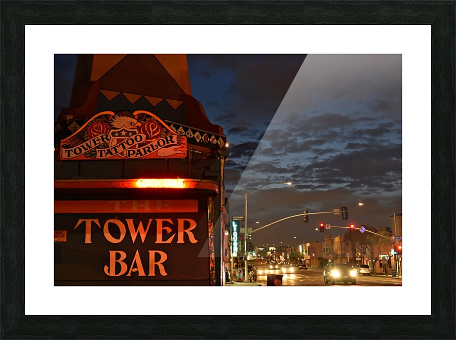 Tower Bar Picture Frame print