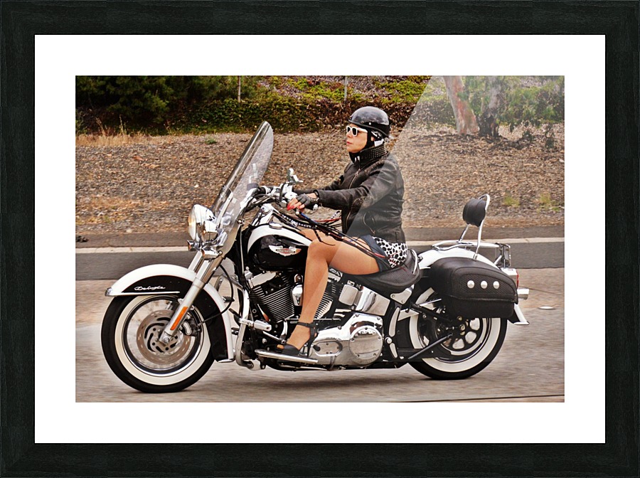 Badassery Picture Frame print