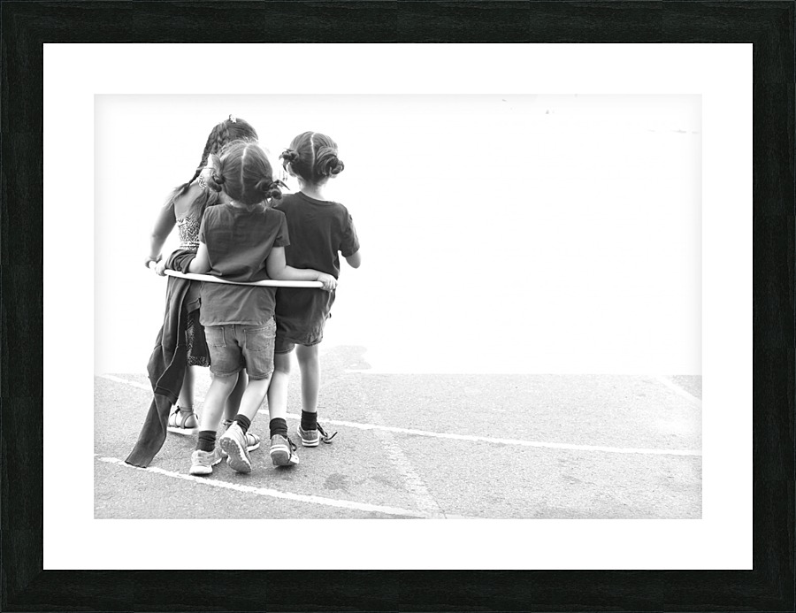 Moving In A Circle Picture Frame print