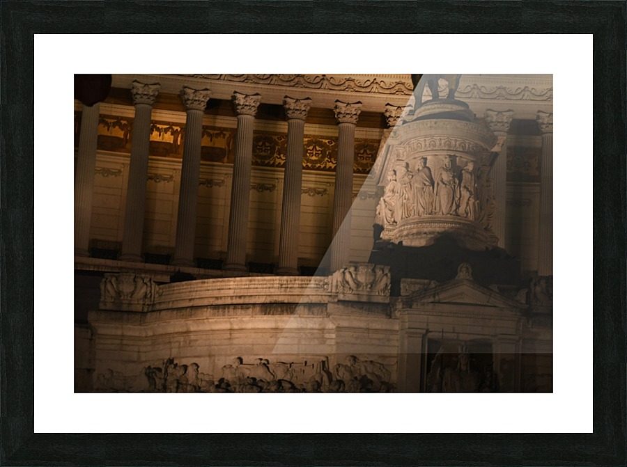 Rome At Night Picture Frame print