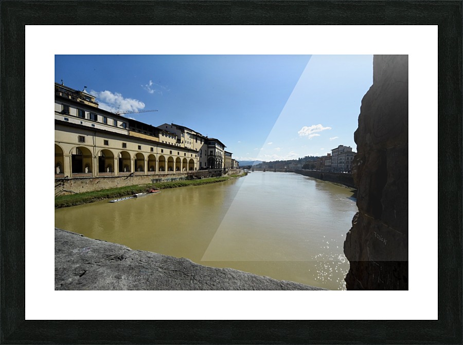 The River Arno Picture Frame print