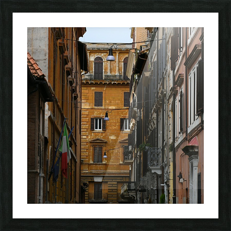 Street Scene Picture Frame print