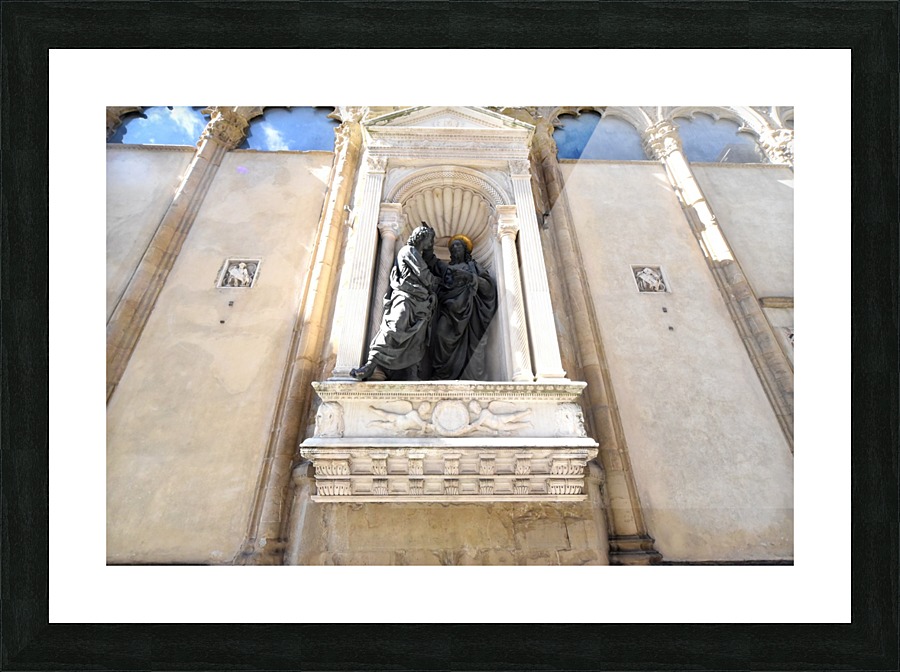Cathedral Sculptures Picture Frame print