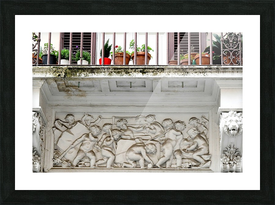 Panel Sculpture Picture Frame print