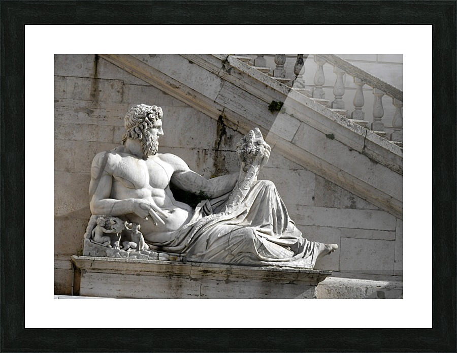 Roman God Picture Frame print