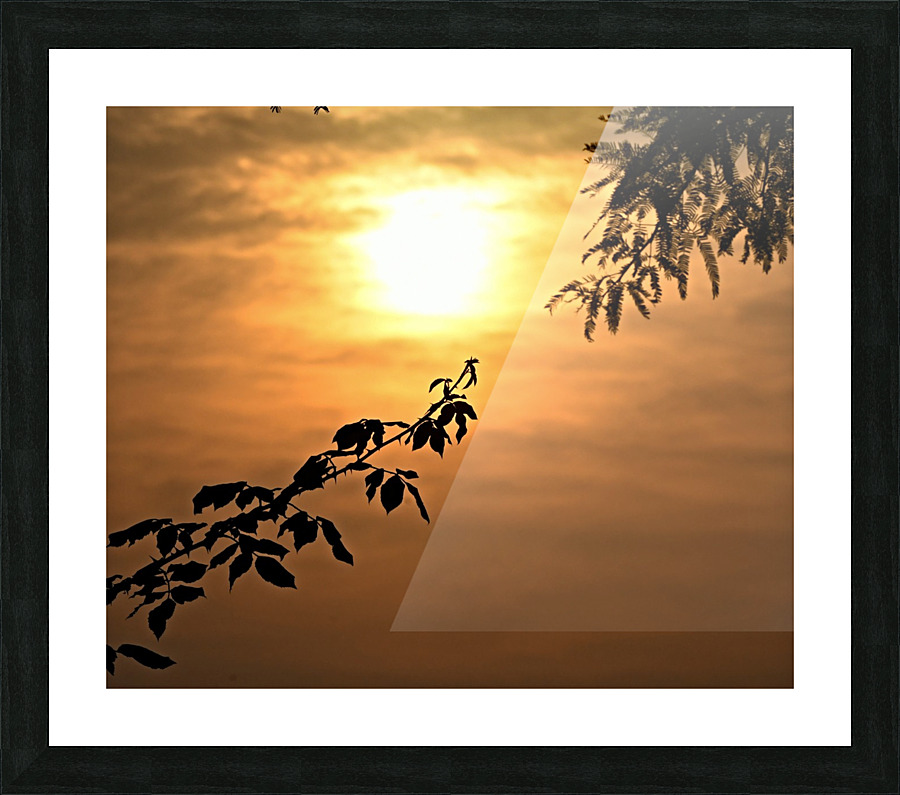 Almost Touching Picture Frame print