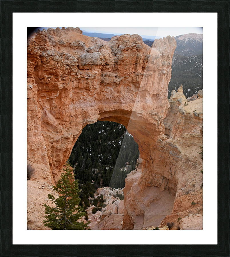 Natural Bridge Picture Frame print