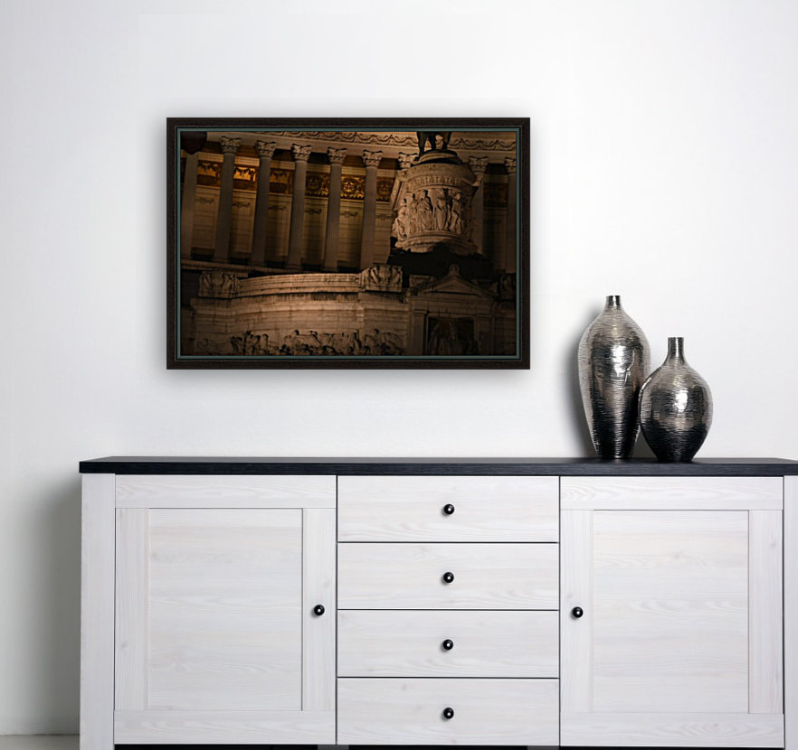 Rome At Night Reproduction