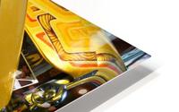 Vintage Yellow HD Metal print