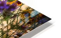 Ducks and Flowers HD Metal print