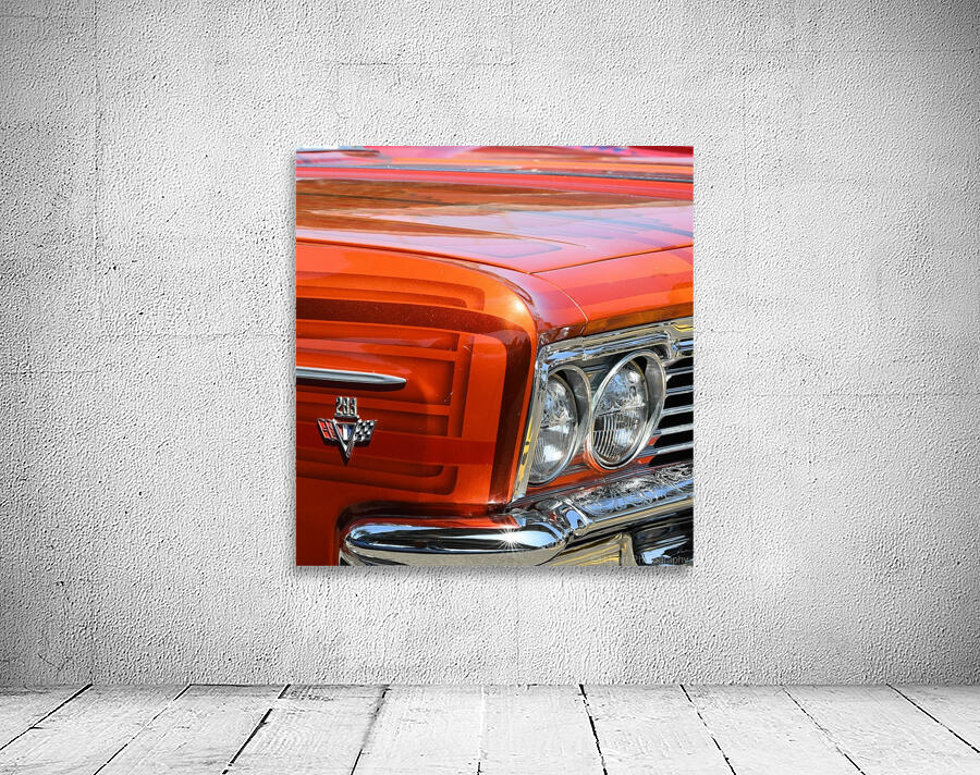 Vintage Orange Wall Preview
