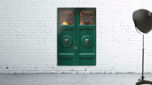 Green Doors Wall Preview