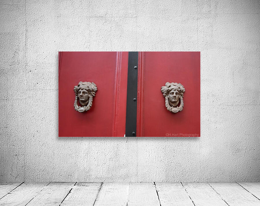 Red Doors Wall Preview