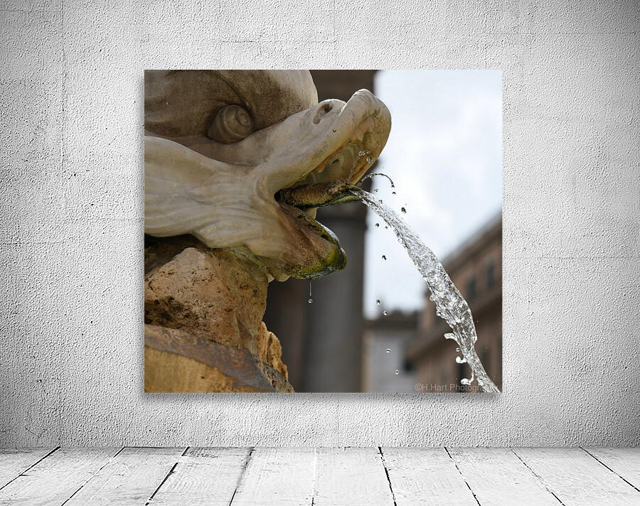 Gargoyle Fountain Wall Preview
