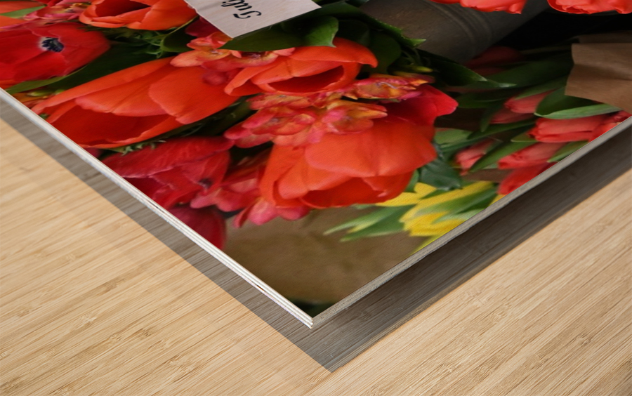 Tulipani Wood print