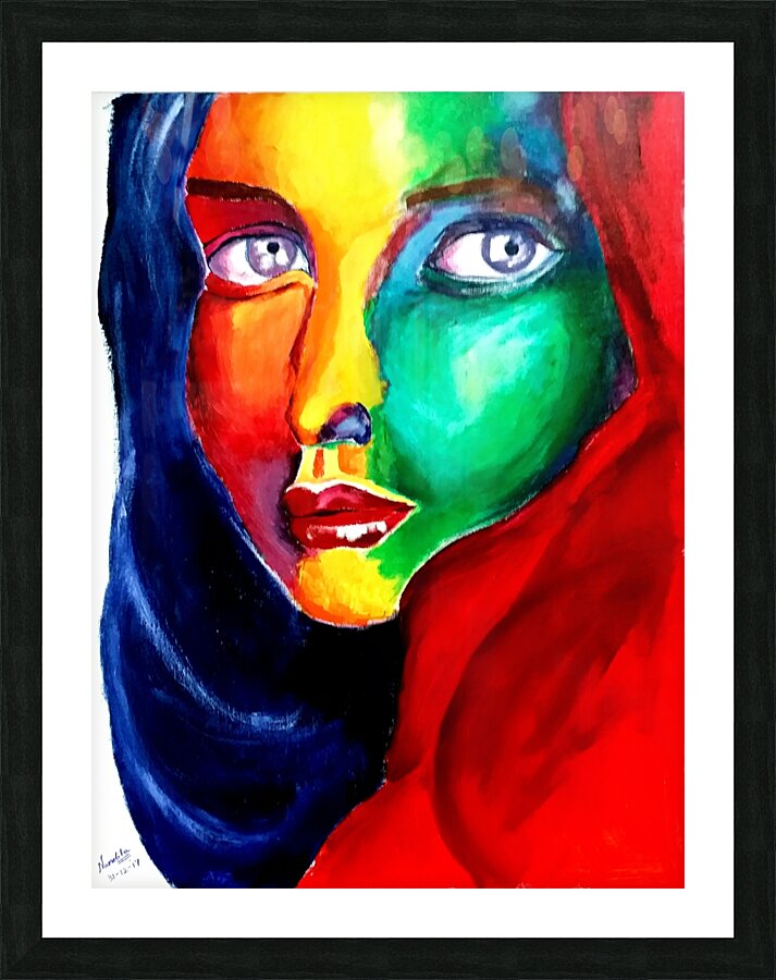 The Exuisite Lady Picture Frame print