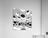 Minimalist Architecture -White Acrylic Print