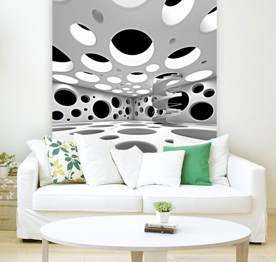 Minimalist Architecture -White Reproduction