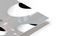Minimalist Architecture -White HD Metal print