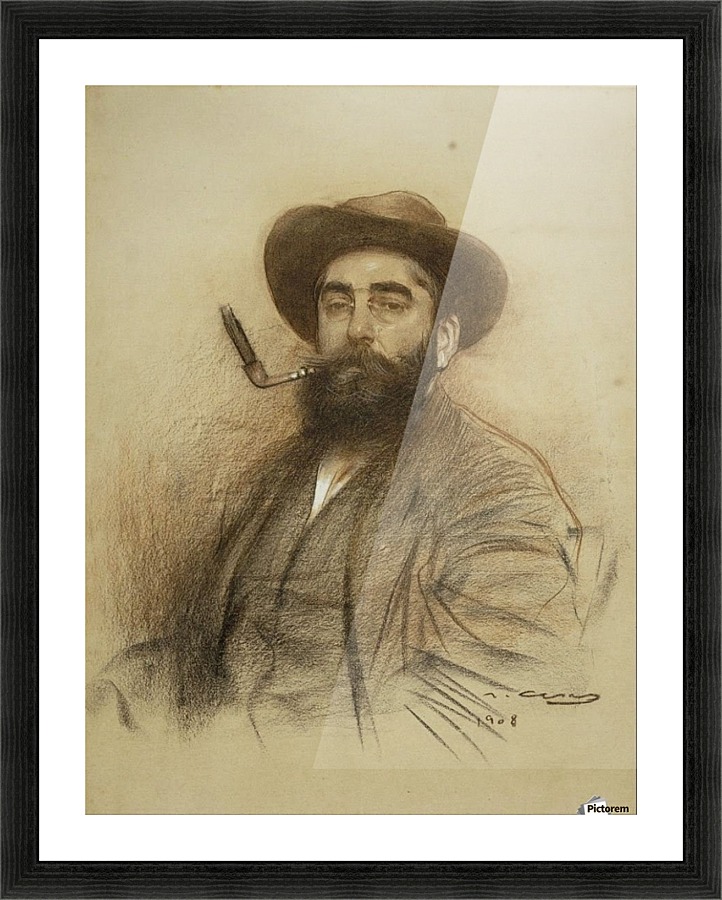 Selfportrait Picture Frame print