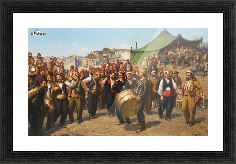Bayram Celebration Picture Frame print