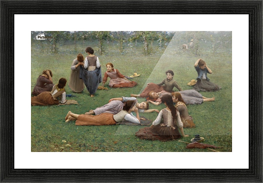 After the game Picture Frame print