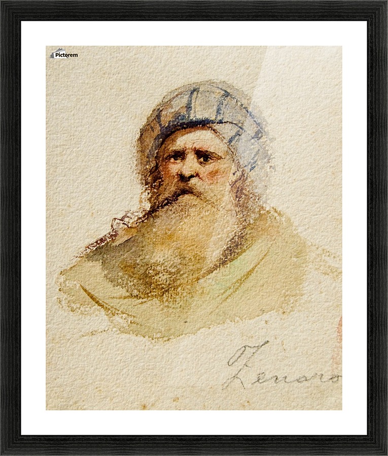 Sarikli Pasa Picture Frame print