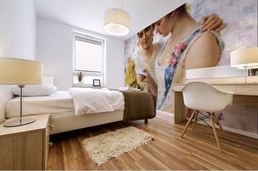 The Love Letter 2 Mural print