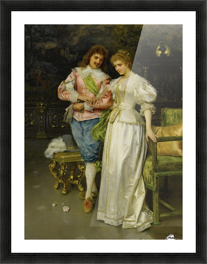Betrothed Picture Frame print