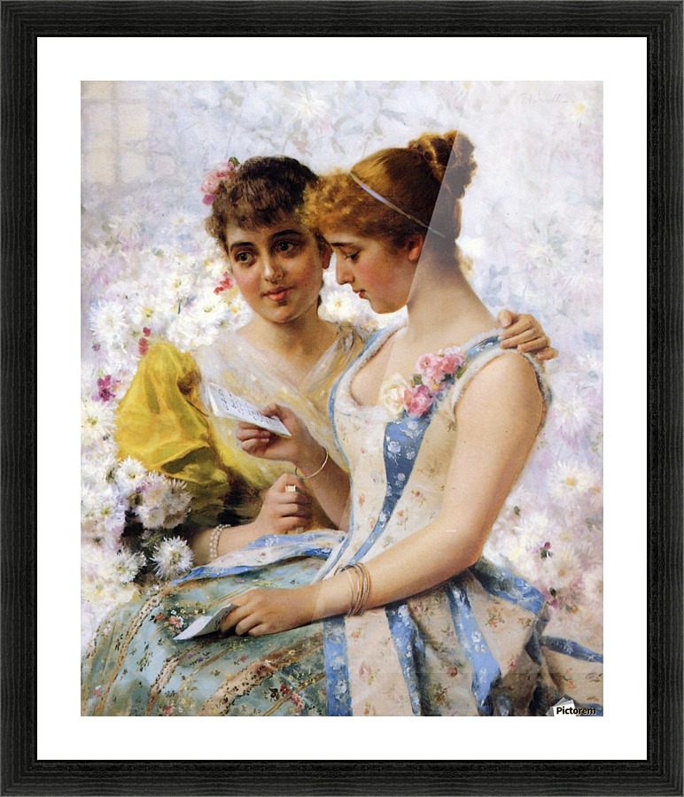 The Love Letter 2 Picture Frame print