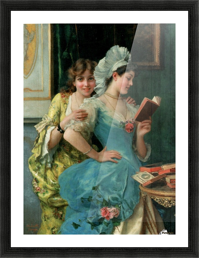 The sisters Picture Frame print