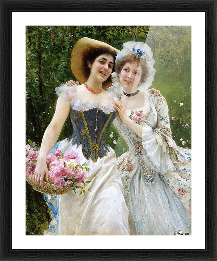 Sisters Picture Frame print