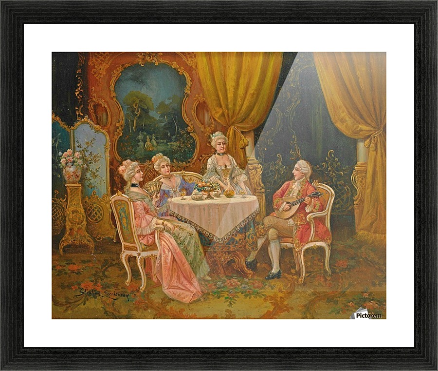 The Musician Picture Frame print