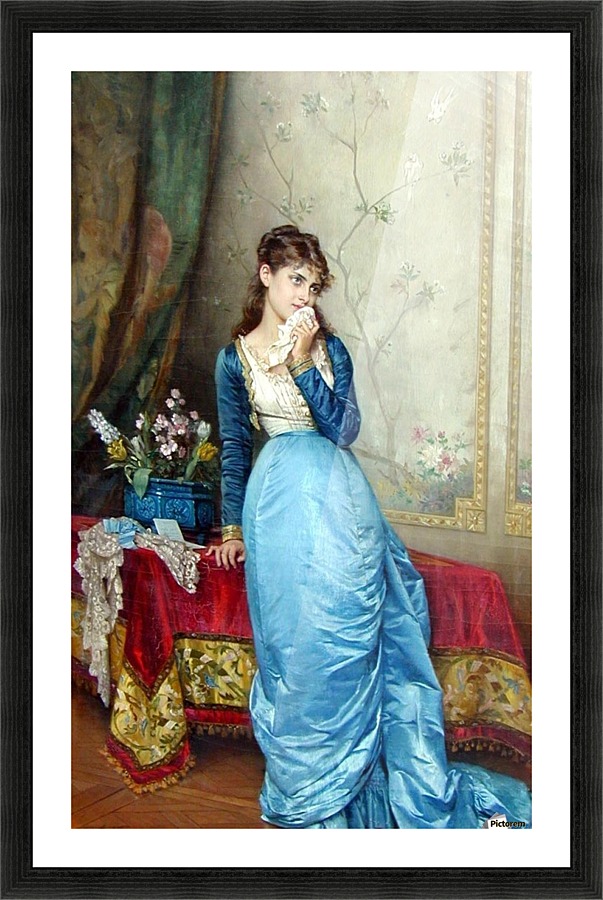 Love letters Picture Frame print
